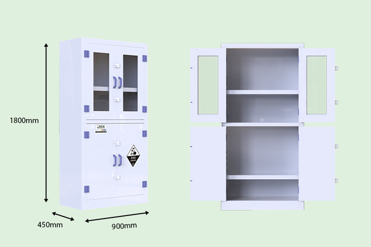 PP Reagent Cabinet Dimension 