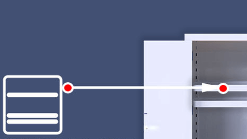 Flexible combination of various layers of space