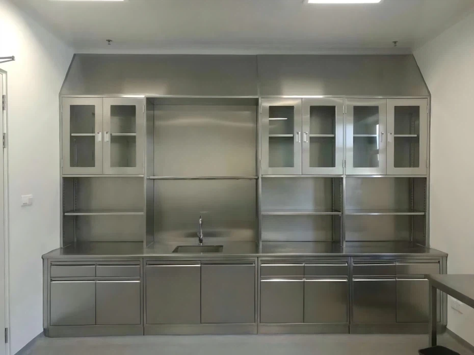 Side Stainless Steel Lab Bench