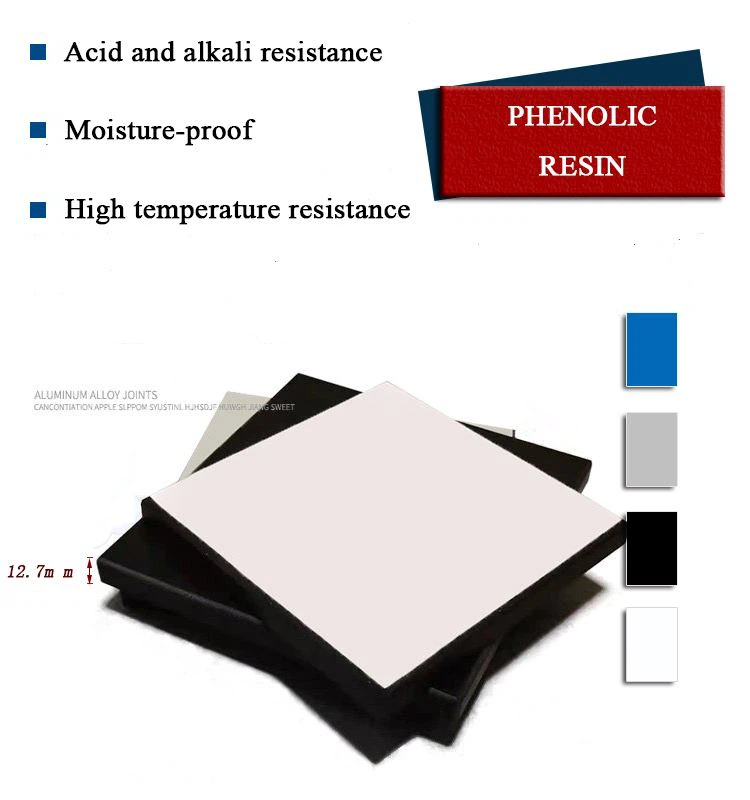 Solid Core Phenolic Resin Board for Laboratory Worktop