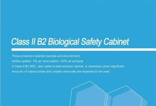 Class II B2 Biological Safety Cabinet for Laboratory