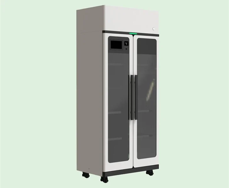 Ductless Air-Filtered Chemical Storage Cabinet For Laboratory
