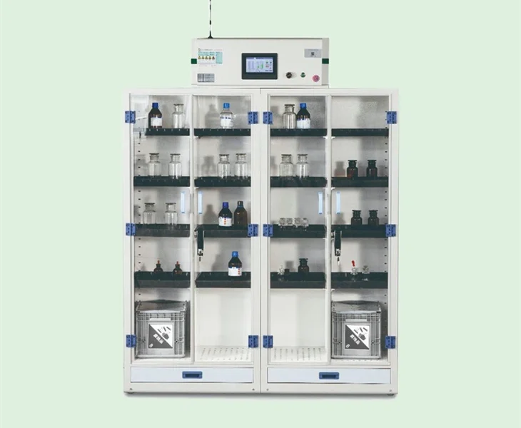 Hazardous Chemical Storage Cabinet With HEPA Filter