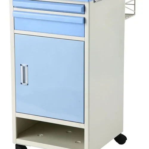 Medical Bedside Table With Drawers