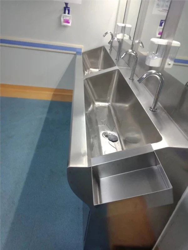 Medical Wash Sink 304 Stainless Steel Automatic for Hospital