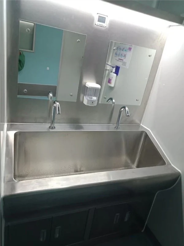 Medical Wash Sink 304 Stainless Steel Automatic for Hospital