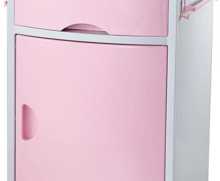 Mobile & Molded Bedside Cabinet