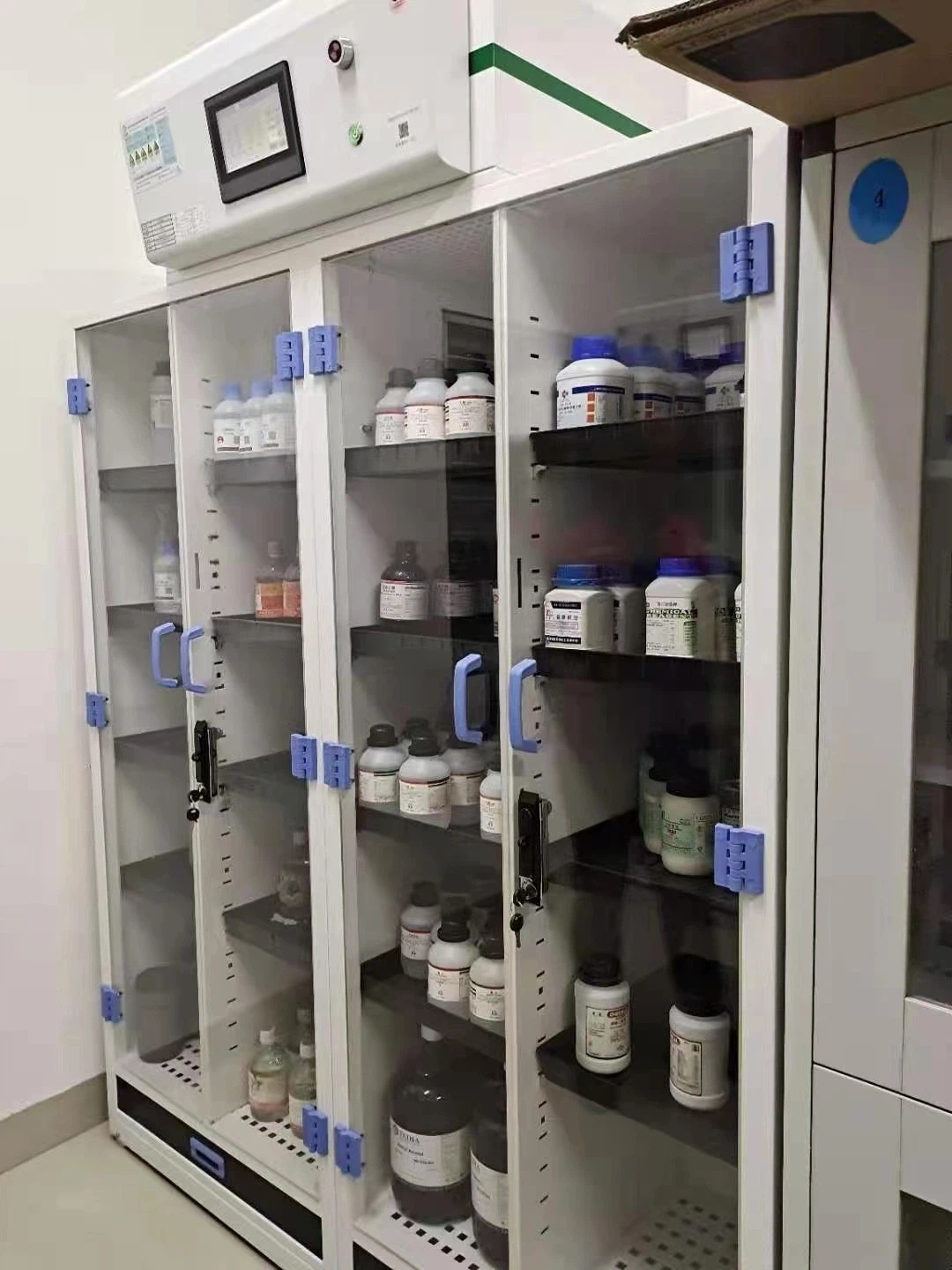 Hazardous Chemical Storage Cabinet With HEPA Filter - 2