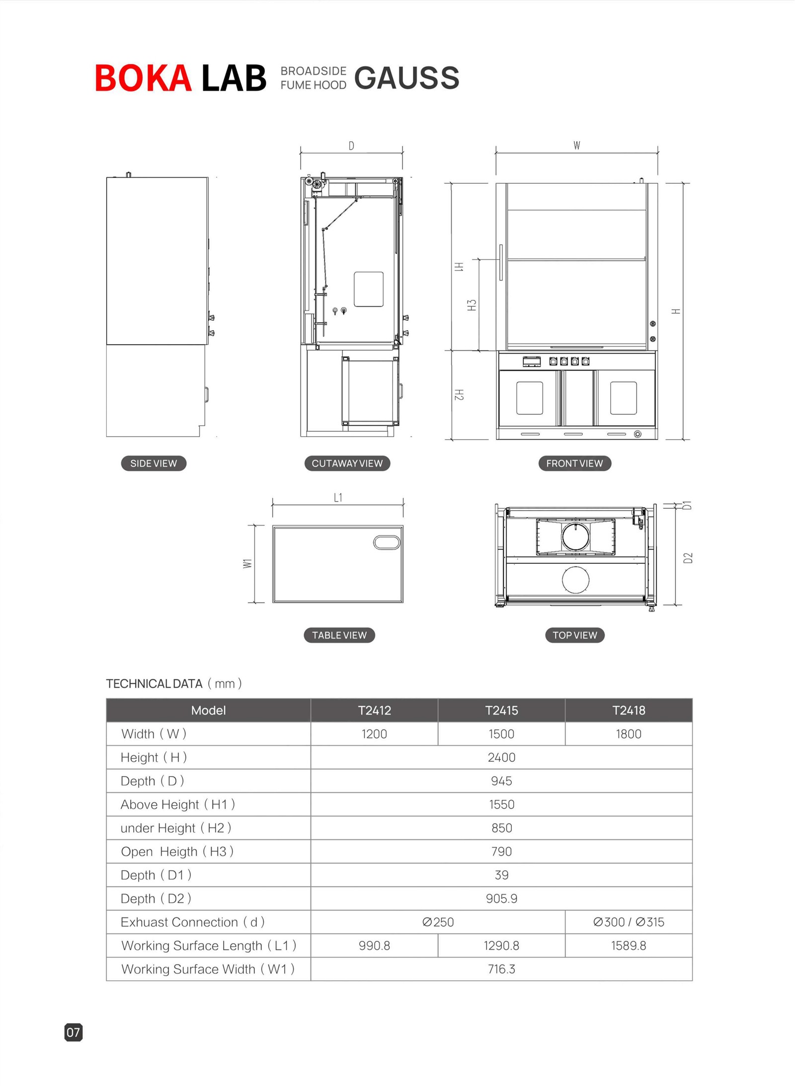  fume hood