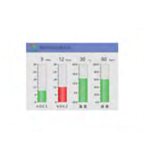 Double Monitoring of VOCs, Temperature, and Humidity